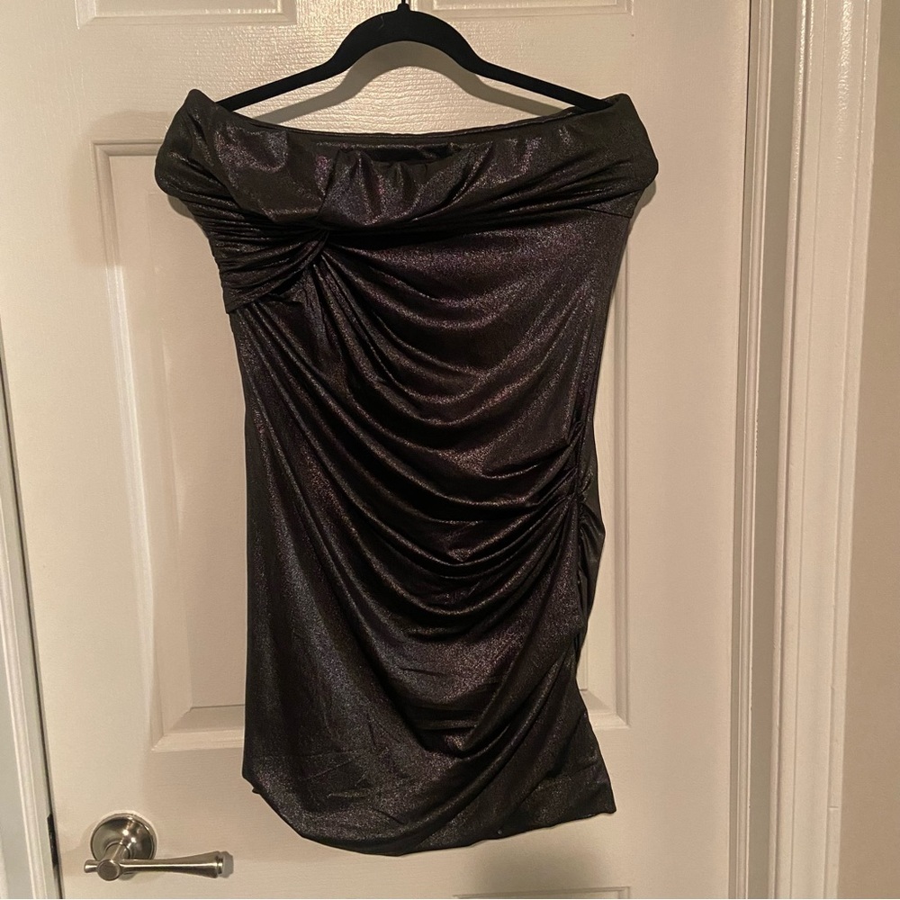 Guess ruched party dress